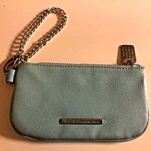 BCBGeneration blue wristlet